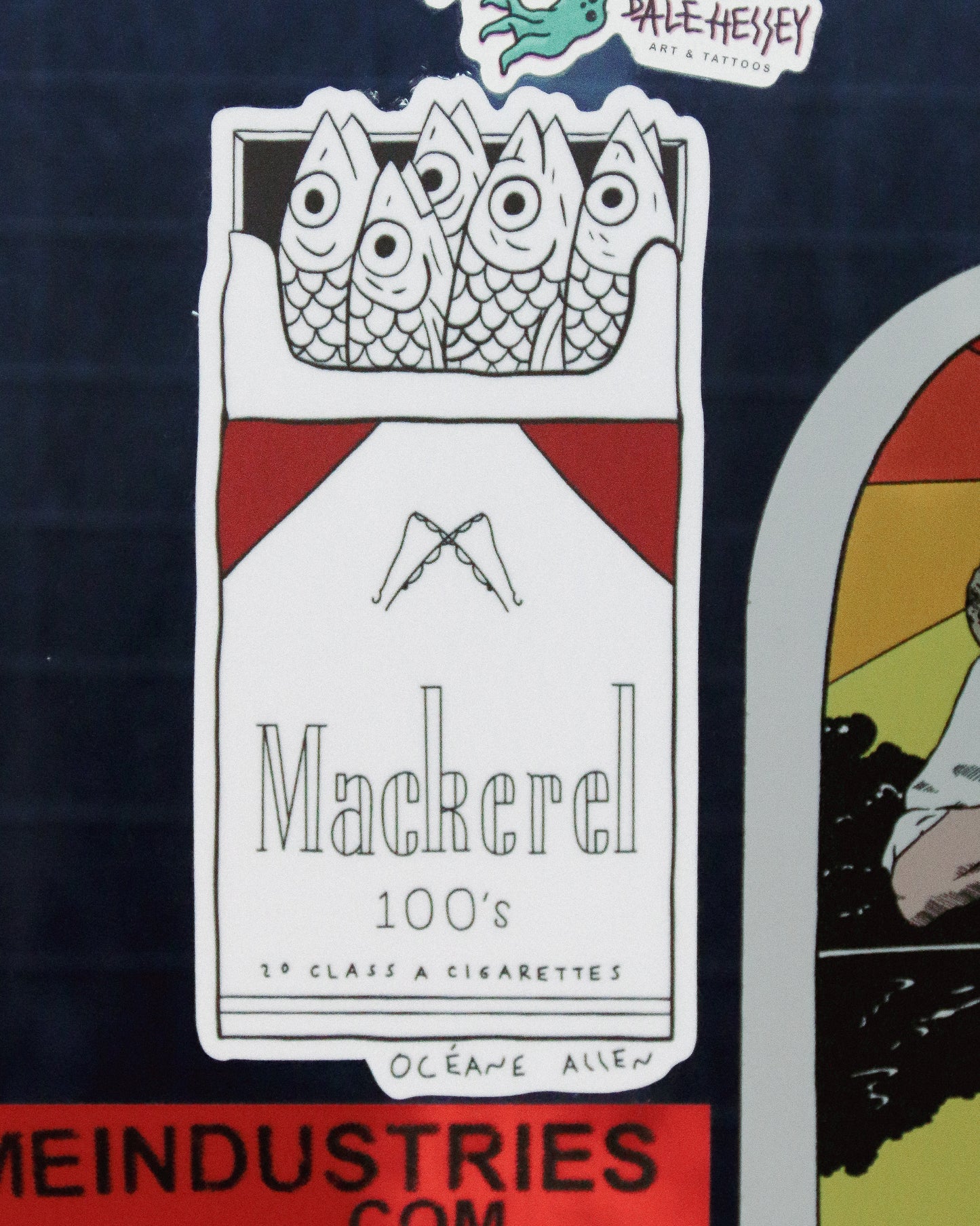Mackerel Reds Sticker