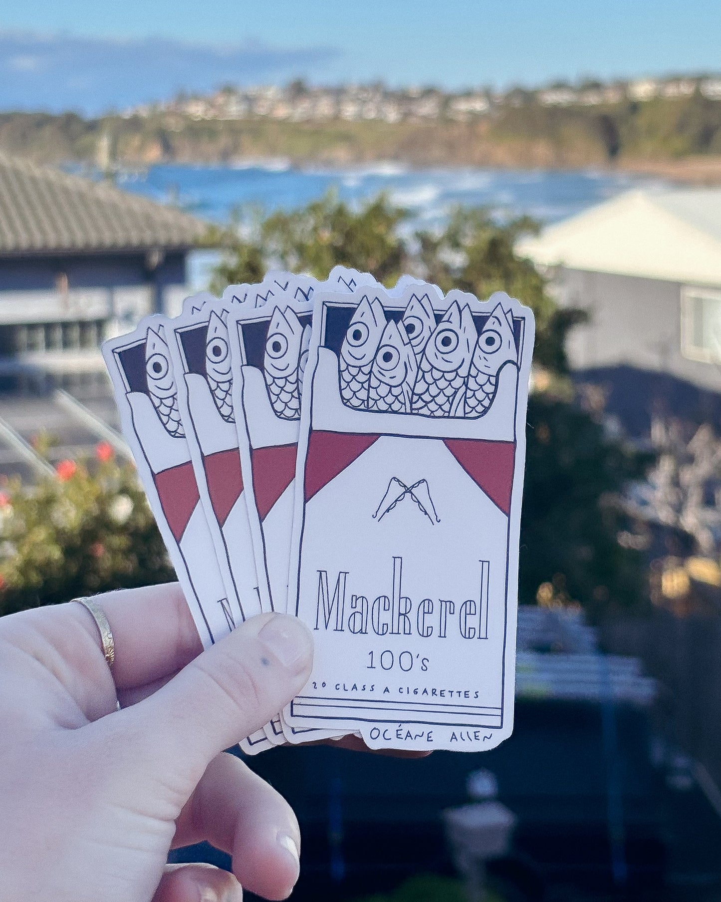 Mackerel Reds Sticker