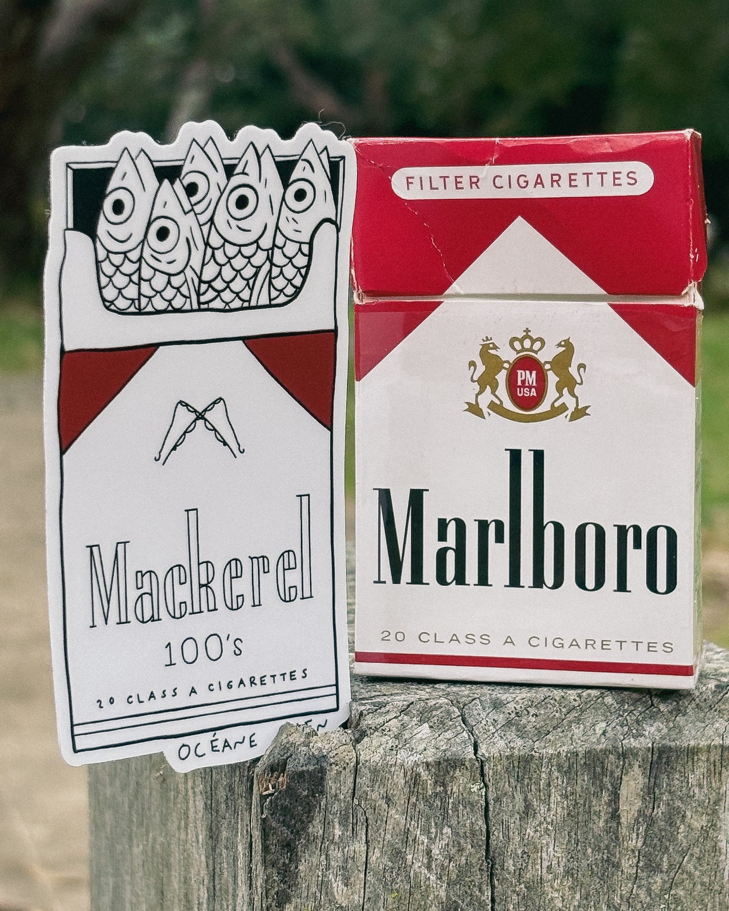 Mackerel Reds Sticker