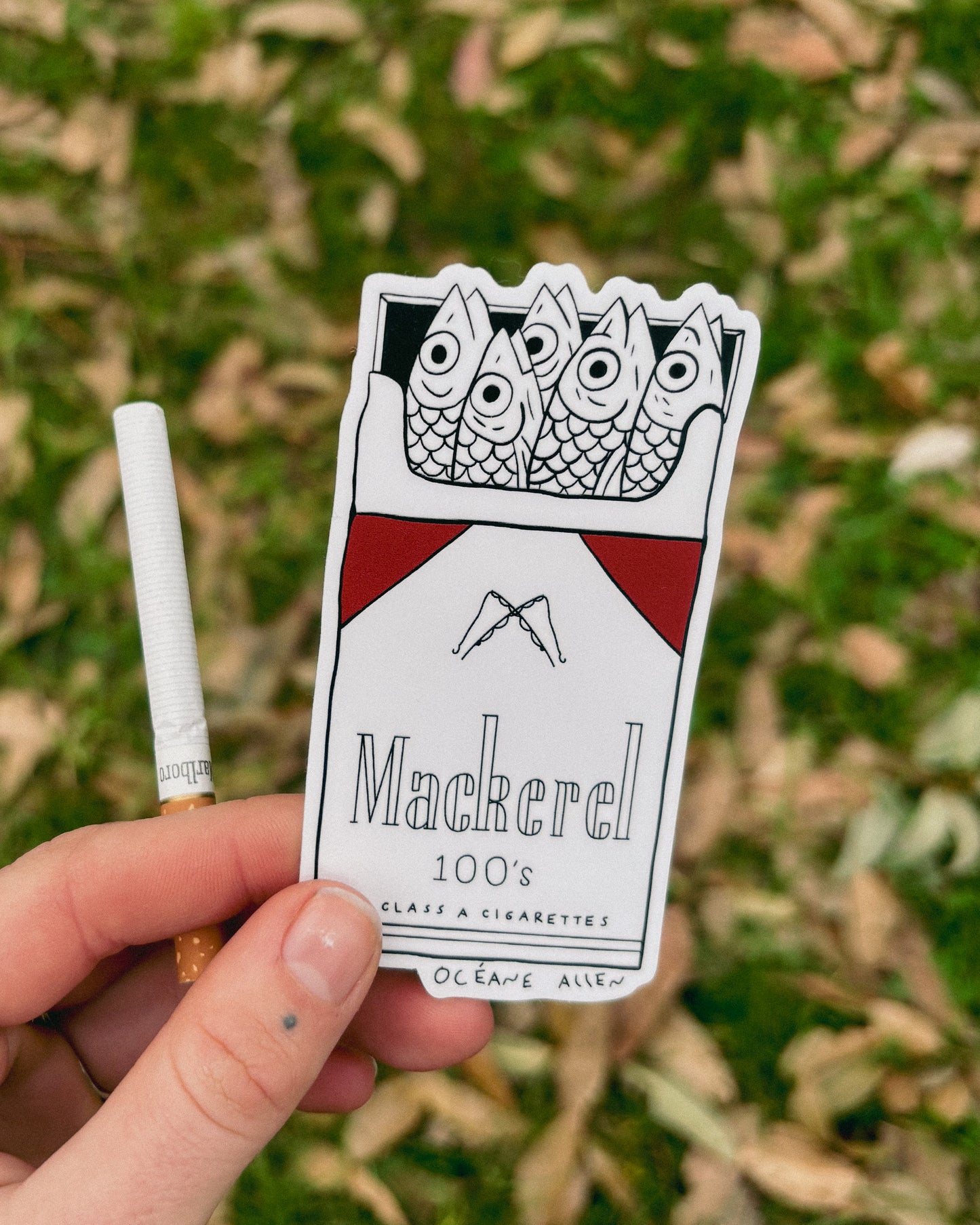 Mackerel Reds Sticker